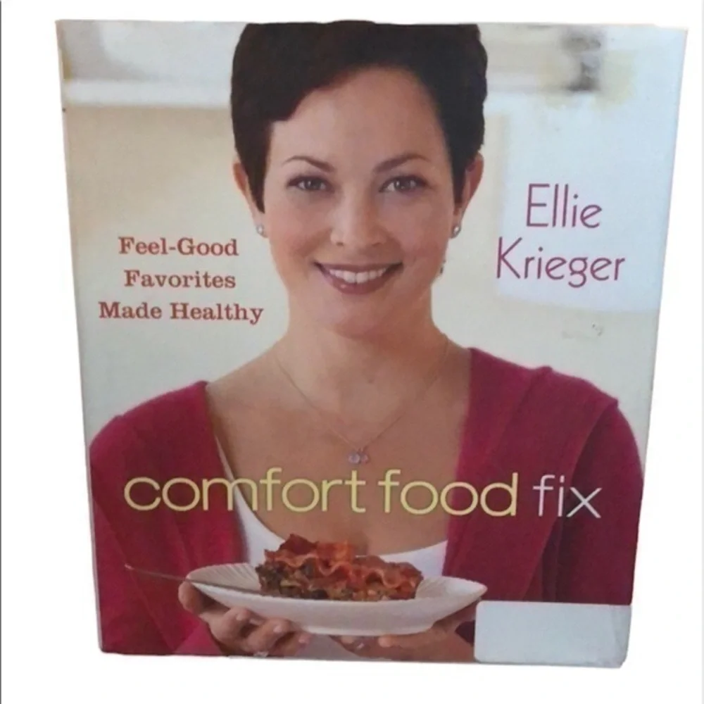 Ellie Krieger Comfort food fix, cook book.